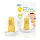 Fridababy - Periuta de dinti pentru deget Cu peri moi Silicon Fara BPA 3 luni+ Galben