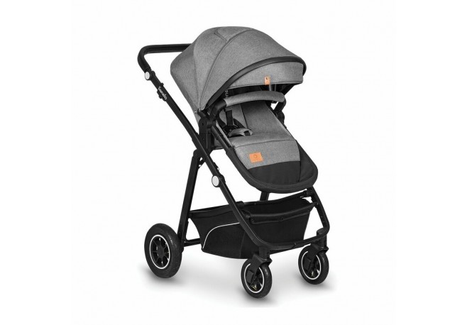 Lionelo - Carucior Bianka 3 in 1 Cadru aluminiu Cu landou intarit si salteluta moale Maner ajustabil Include saculet de picioare