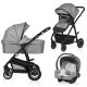 Lionelo - Carucior Bianka 3 in 1 Cadru aluminiu Cu landou intarit si salteluta moale Maner ajustabil Include saculet de picioare