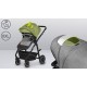 Lionelo - Carucior Bianka 3 in 1 Cadru aluminiu Cu landou intarit si salteluta moale Maner ajustabil Include saculet de picioare