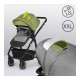 Lionelo - Carucior Bianka 3 in 1 Cadru aluminiu Cu landou intarit si salteluta moale Maner ajustabil Include saculet de picioare