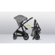 Lionelo - Carucior Bianka 3 in 1 Cadru aluminiu Cu landou intarit si salteluta moale Maner ajustabil Include saculet de picioare