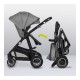 Lionelo - Carucior Bianka 3 in 1 Cadru aluminiu Cu landou intarit si salteluta moale Maner ajustabil Include saculet de picioare