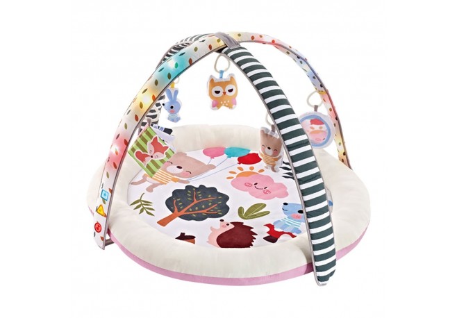 Covoras de joaca muzical Chipolino Forest Friends