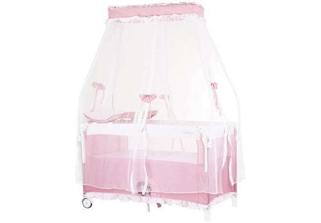 Patut pliabil Chipolino Palace Princess pink
