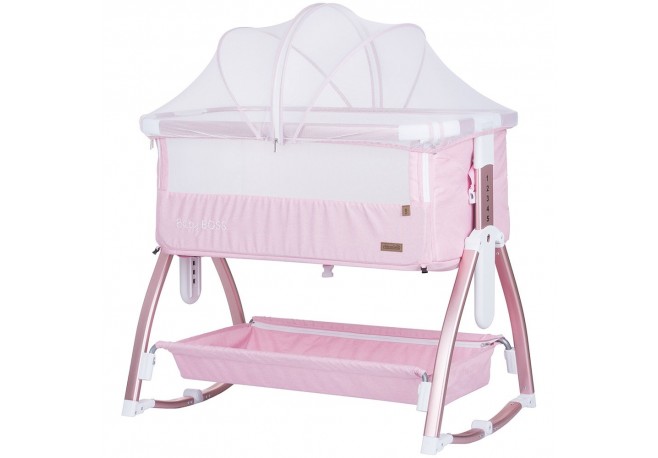 Patut Co-Sleeper Chipolino Baby Boss blush