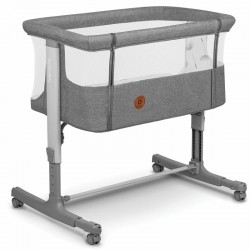 Lionelo - Patut co-sleeper 3 in 1 Aurora Cu leganare si setare unghiulara Include saltea cu densitate T25 si geanta transport Re