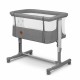Lionelo - Patut co-sleeper 3 in 1 Aurora Cu leganare si setare unghiulara Include saltea cu densitate T25 si geanta transport Re
