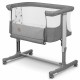 Lionelo - Patut co-sleeper 3 in 1 Aurora Cu leganare si setare unghiulara Include saltea cu densitate T25 si geanta transport Re