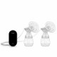 Lionelo - Pompa dubla de san Electrica Cu 9 nivele de aspiratie 5 moduri de masaj Afisaj LED Imita suptul natural al copilului F