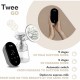 Lionelo - Pompa dubla de san Electrica Cu 9 nivele de aspiratie 5 moduri de masaj Afisaj LED Imita suptul natural al copilului F