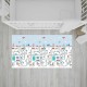 Bocioland - Covoras de joaca City Pliabil Protectie impotriva loviturilor Dimensiune mare 200 x 150 cm Cu Imprimeu pe ambele par