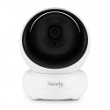 Lionelo - Videofon Babyline 8.3 Cu termometru Cu melodii Comunicare in 2 sensuri Rotire 360 grade Alb