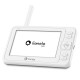 Lionelo - Videofon Babyline 8.3 Cu termometru Cu melodii Comunicare in 2 sensuri Rotire 360 grade Alb