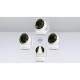 Lionelo - Videofon Babyline 8.3 Cu termometru Cu melodii Comunicare in 2 sensuri Rotire 360 grade Alb