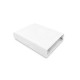 Qmini - Cearceaf cu elastic pentru patut leagan sau patut co-sleeper Dimensiune 90x40 cm Din bumbac jersey Material certificat O