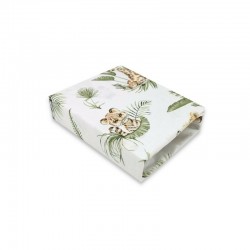 Qmini - Cearceaf cu elastic pentru patut co-sleeper Theo Dimensiune 85 x 46 cm Din bumbac certificat Oeko Tex Standard 100 Safar