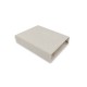 Qmini - Cearceaf cu elastic pentru patut co-sleeper Theo Dimensiune 85 x 46 cm Din bumbac certificat Oeko Tex Standard 100 Beige