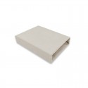 Qmini - Cearceaf cu elastic pentru patut co-sleeper Theo Dimensiune 85 x 46 cm Din bumbac certificat Oeko Tex Standard 100 Beige