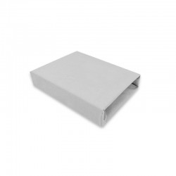 Qmini - Cearceaf cu elastic pentru patut co-sleeper Theo Dimensiune 85 x 46 cm Din bumbac certificat Oeko Tex Standard 100 Grey