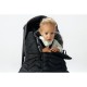 Lionelo - Sac de iarna pentru carucior Frode 90x45 cm Impermeabil Universal Negru
