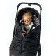 Lionelo - Sac de iarna pentru carucior Frode 90x45 cm Impermeabil Universal Negru