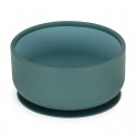 Petite&Mars - Bol Take&Match Cu ventuza Silicon Fara BPA 450 ml 6 luni+ Verde