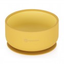 Petite&Mars - Bol Take&Match Cu ventuza Silicon Fara BPA 450 ml 6 luni+ Galben