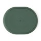 Petite&Mars - Farfurie compartimentata Take&Match Ovala Cu ventuza si 3 compartimente Silicon Fara BPA 630 ml 6 luni+ Verde