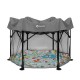 Lionelo - Tarc de joaca Roel Pliere ultra-compacta Conform cu standardul europeane de securitate EN12227 Multicolor