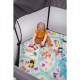 Lionelo - Tarc de joaca Roel Pliere ultra-compacta Conform cu standardul europeane de securitate EN12227 Multicolor