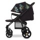 Lionelo - Carucior sport Annet Plus Editie limitata De la nastere Cu accesorii si capotina XXL reglabila 0 - 22 Kg Conform cu st