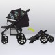 Lionelo - Carucior sport Annet Plus Editie limitata De la nastere Cu accesorii si capotina XXL reglabila 0 - 22 Kg Conform cu st
