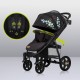 Lionelo - Carucior sport Annet Plus Editie limitata De la nastere Cu accesorii si capotina XXL reglabila 0 - 22 Kg Conform cu st