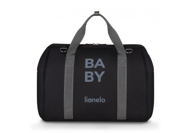 Lionelo - Geanta pentru mamici Ida Cu multiple compartimente Negru