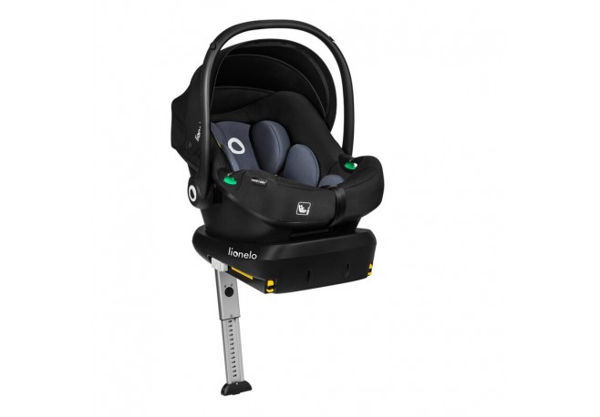 Lionelo - Soica auto i-Size Astrid Include baza Isofix 0-13 Kg 40-87 cm Cu maner si capotina reglabile Cu protectie laterala ava