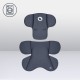 Lionelo - Soica auto i-Size Astrid Include baza Isofix 0-13 Kg 40-87 cm Cu maner si capotina reglabile Cu protectie laterala ava