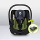 Lionelo - Soica auto i-Size Astrid Include baza Isofix 0-13 Kg 40-87 cm Cu maner si capotina reglabile Cu protectie laterala ava