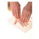 Petite&Mars - Set amprente mulaj cu cerneala pentru 20 de amprente manuta sau piciorus Non-toxic Baby Dab Albastru/Gri