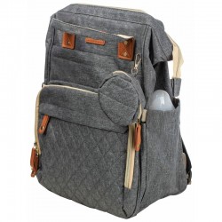 Rucsac pentru mamici Urbane Cu multiple compartimente FreeON 29 x 16 x 39 cm Grey