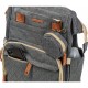 Rucsac pentru mamici Urbane Cu multiple compartimente FreeON 29 x 16 x 39 cm Grey