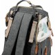 Rucsac pentru mamici Urbane Cu multiple compartimente FreeON 29 x 16 x 39 cm Grey