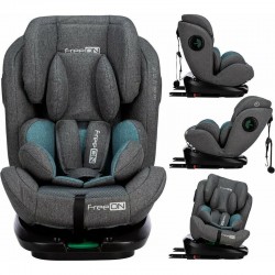 Scaun auto pentru copii Ultima Nastere - 150 Cm/ 0 - 12 ani Rotire 360 grade Tehnologie Isofix I-Size si Top Tether Spatar regla