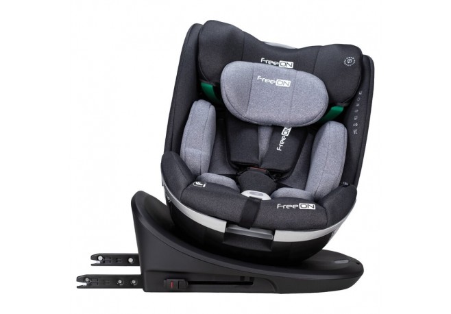 Scaun auto pentru copii Opal Nastere - 140 Cm/ 0 - 12 ani Rotire 360 grade Tehnologie Isofix I-Size si Top Tether Spatar reglabi