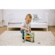 Pista de masini Din lemn Cu 3 masinute incluse 26.9 x 23.6 x 7 cm Free2Play Safari