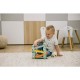 Pista de masini Din lemn Cu 3 masinute incluse 26.9 x 23.6 x 7 cm Free2Play Safari