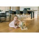 Cub mare de activitati pentru copii Din lemn Cu sortator de forme Abac si alte activitati Free2Play Safari
