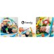 Lionelo - Salteluta interactiva Imke Cu jucarii Conform cu standardul european de securitate EN71 Multicolor