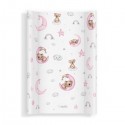 Saltea de infasat bebe cu intaritura 70x475 C008 Heaven world Pink
