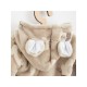 Hanorac de iarna pentru bebelusi Wellsoft Marime 56 Poliester si capsuseala din bumbac New Baby Polar Bear